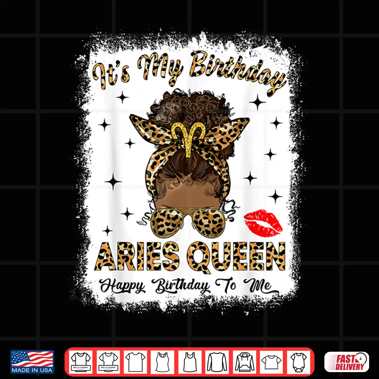 Aries Queen Afro Messy Bun It’S My Birthday Black Woman Shirt Aries Queen Afro Messy Bun It’S My Birthday Black Woman Shirt