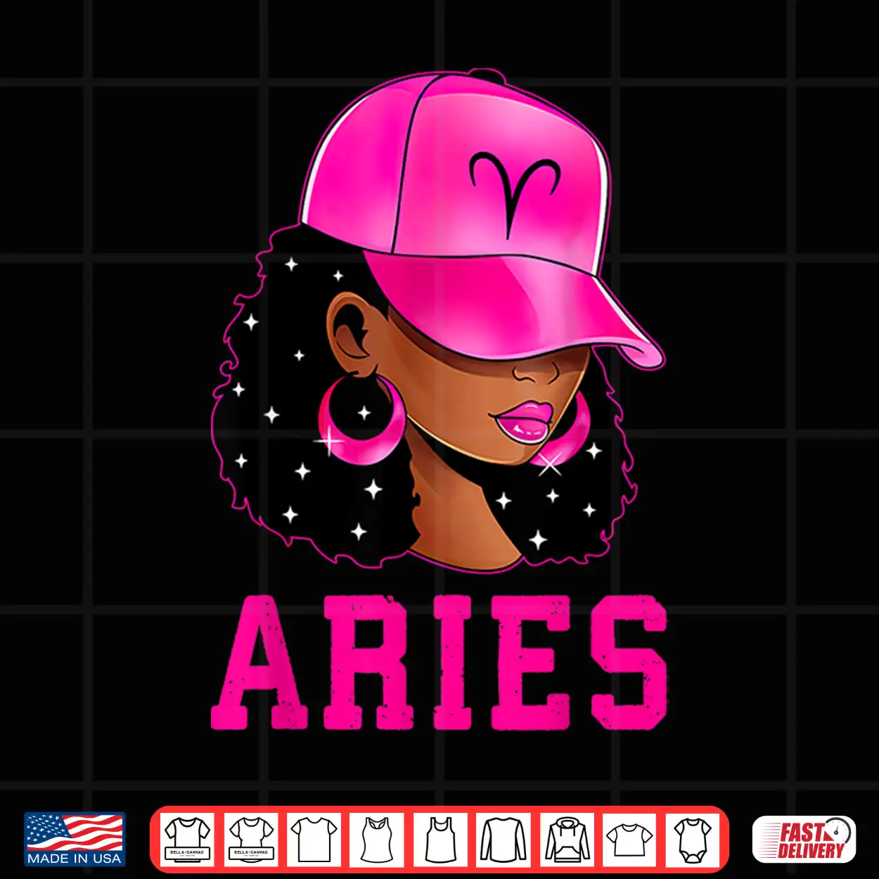 Aries Queen Sassy Black Woman Afro Girl Zodiac Sign Shirt Aries Queen Sassy Black Woman Afro Girl Zodiac Sign Shirt