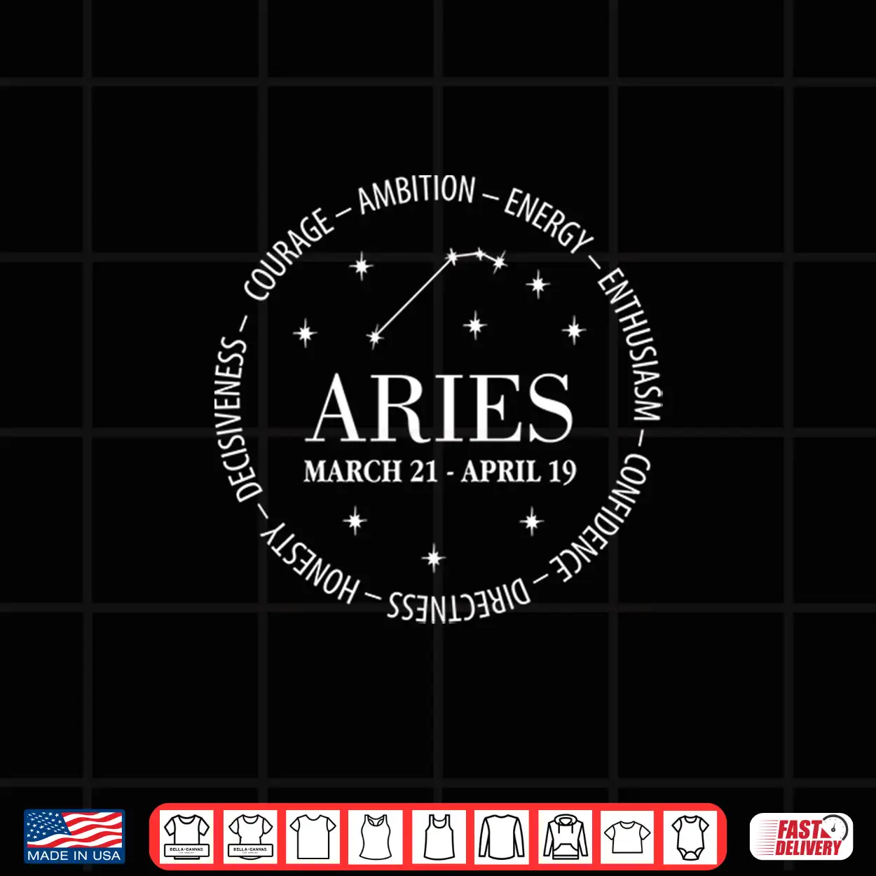 Aries Zodiac Astrology Horoscope Shirt Aries Zodiac Astrology Horoscope Shirt