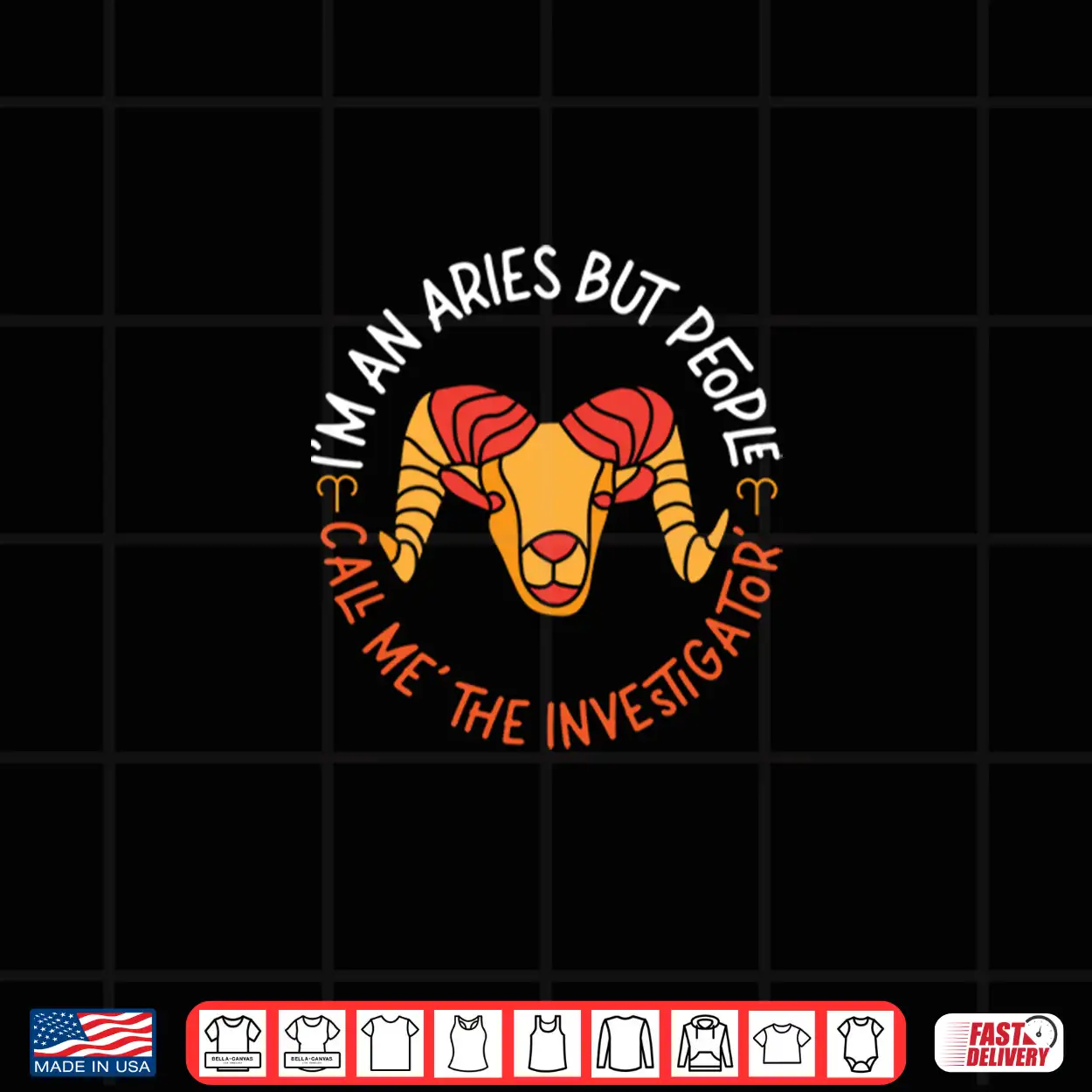 Aries Zodiac People Call Me ‘The Investigator’ Shirt Aries Zodiac People Call Me ‘The Investigator’ Shirt