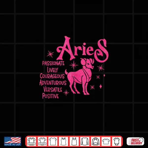 Aries Zodiac Sign Aries Zodiac Birthday Shirt 4 Design Aries Zodiac Sign Aries Zodiac Birthday Shirt