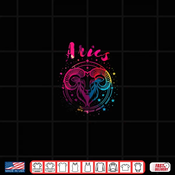 Aries Zodiac Sign Horoscope Star Signs Men Women Kids Shirt 4 Design Aries Zodiac Sign Horoscope Star Signs Men Women Kids Shirt