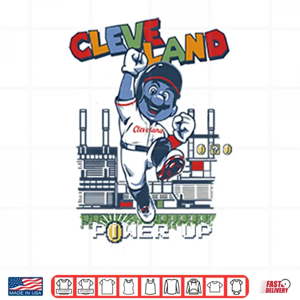 Design Cleveland Power Up Shirt 2