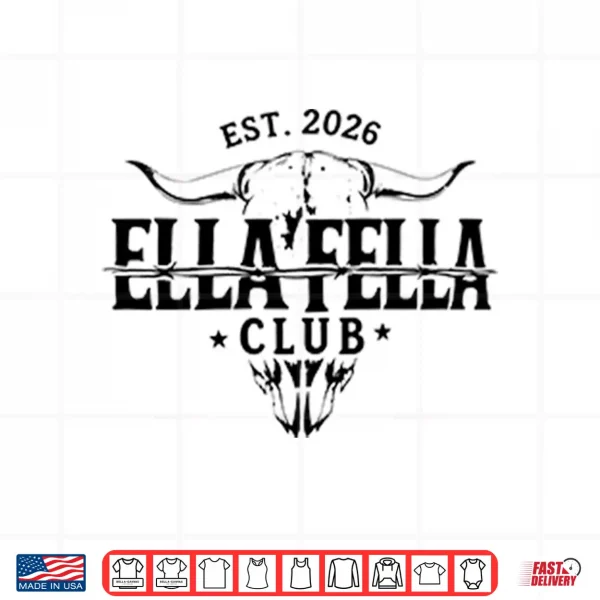 Design Ella Fella Club Est 2026 Shirt 2