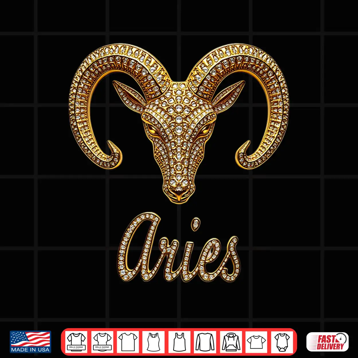 Fancy Gold And Diamond Graphic Aries Gift Shirt Fancy Gold And Diamond Graphic Aries Gift Shirt