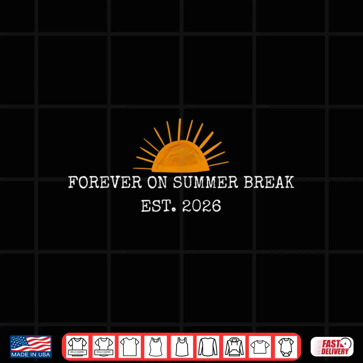 Forever On Summer Break 2026 Cute Summer Teacher Retiring Shirt Forever On Summer Break 2026 Cute Summer Teacher Retiring Shirt