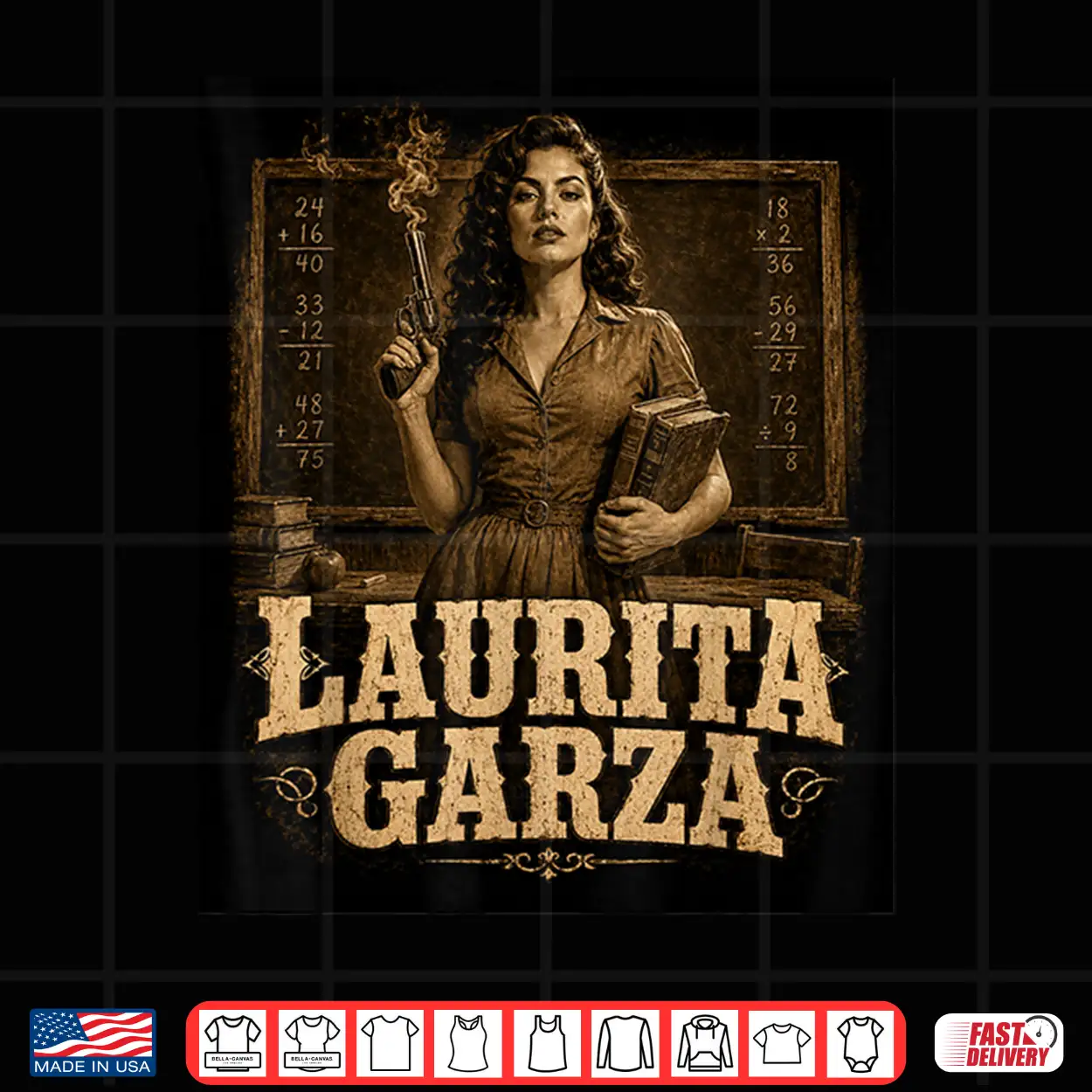 Funny Laurita Garza Vintage Western Teacher Scene Fun Shirt Funny Laurita Garza Vintage Western Teacher Scene Fun Shirt