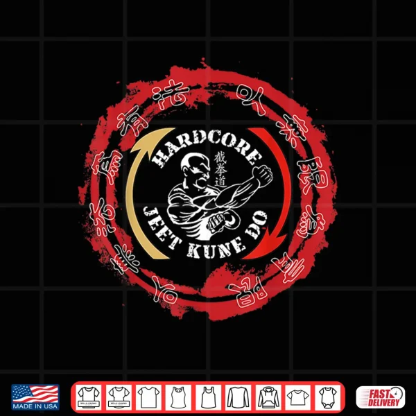 Design Hardcore Jeet Kune Do Logo Shirt
