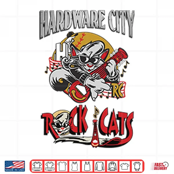 Design Hardware City Rock Cats Shirt
