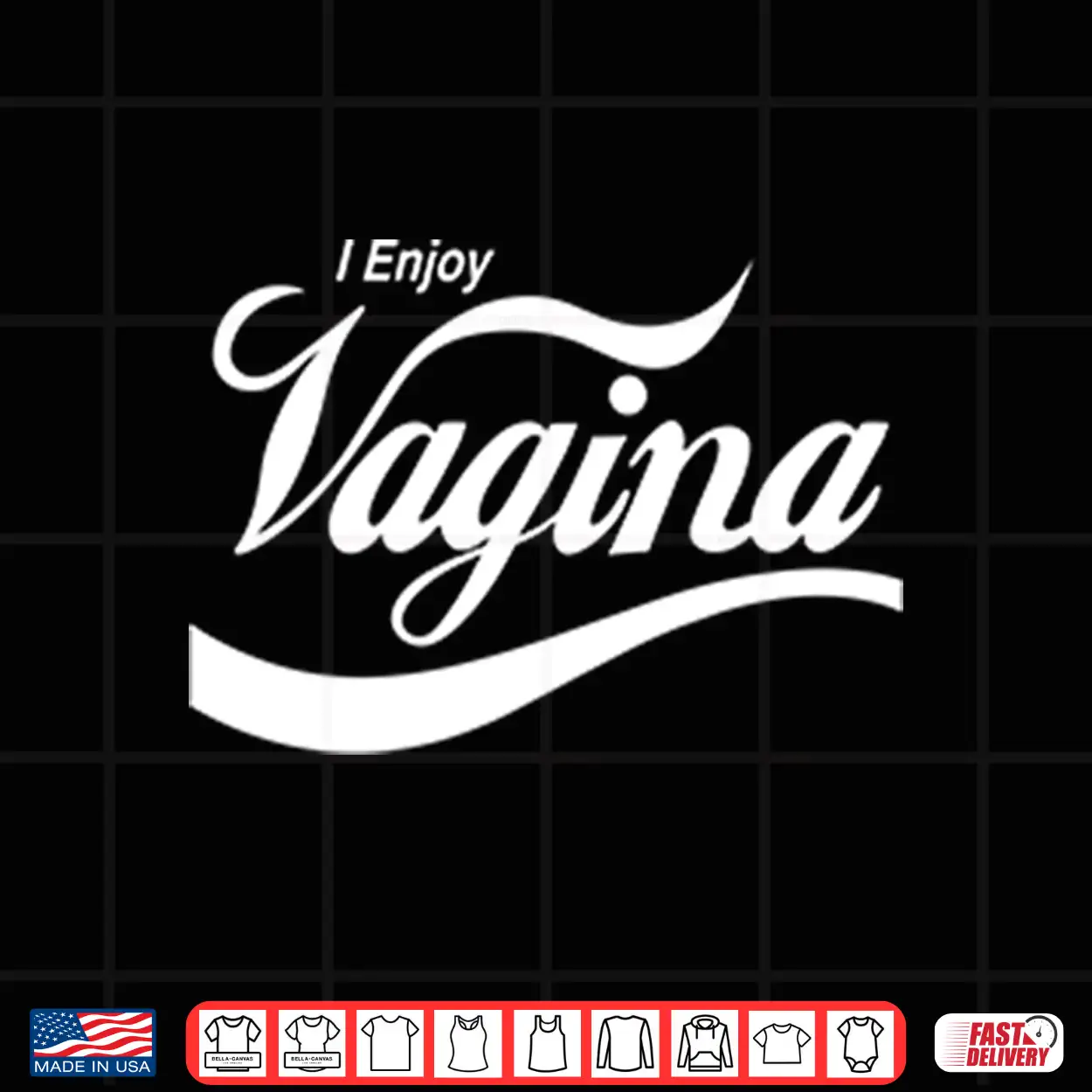 I Enjoy Vagina Coca Cola Parody Shirt I Enjoy Vagina Coca Cola Parody Shirt