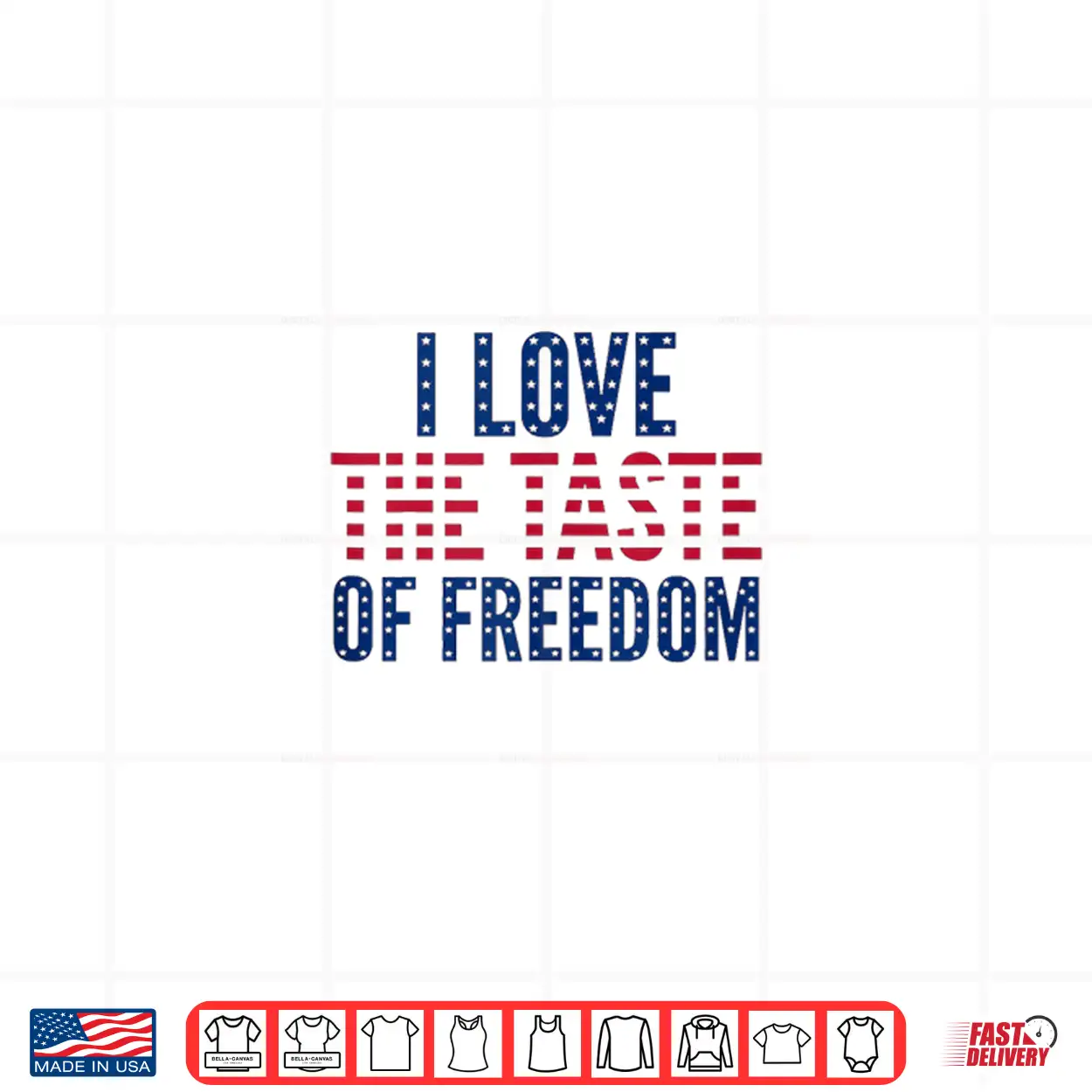 I Love The Taste Of Freedom Couples Shirt I Love The Taste Of Freedom Couples Shirt