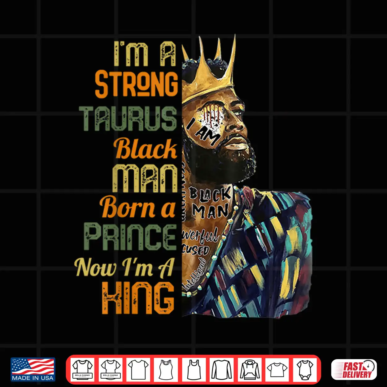 I’M A Taurus Black Man Mens April May Birthday Zodiac King Shirt I’M A Taurus Black Man Mens April May Birthday Zodiac King Shirt