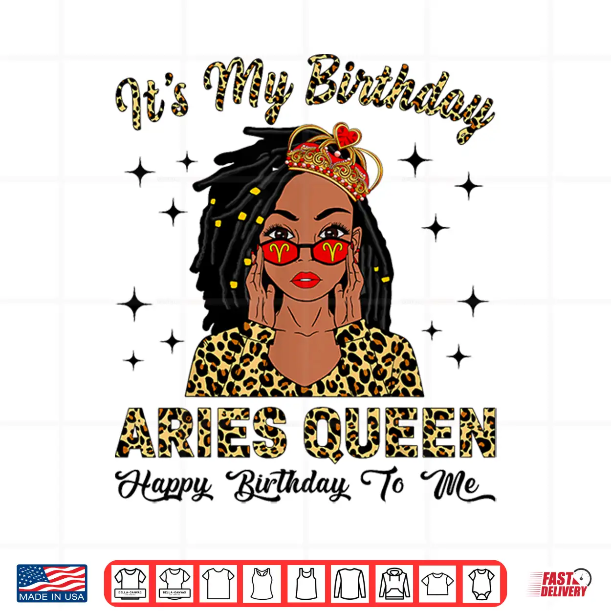 It’S My Birthday Aries Queen Loc’D Hair Black Women Shirt It’S My Birthday Aries Queen Loc’D Hair Black Women Shirt