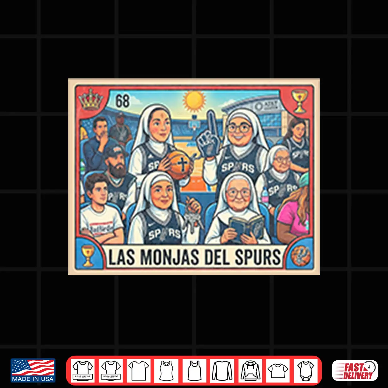 Las Monjas Del Spurs San Antonio Spurs Shirt Las Monjas Del Spurs San Antonio Spurs Shirt