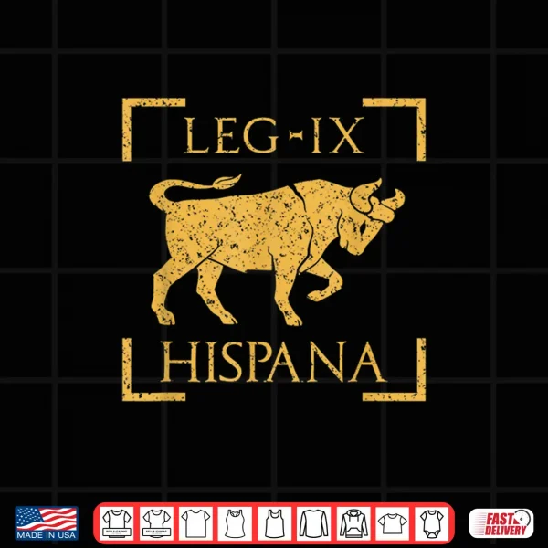 Design Legio IX Hispana Taurus Emblem Roman Legion Shirt