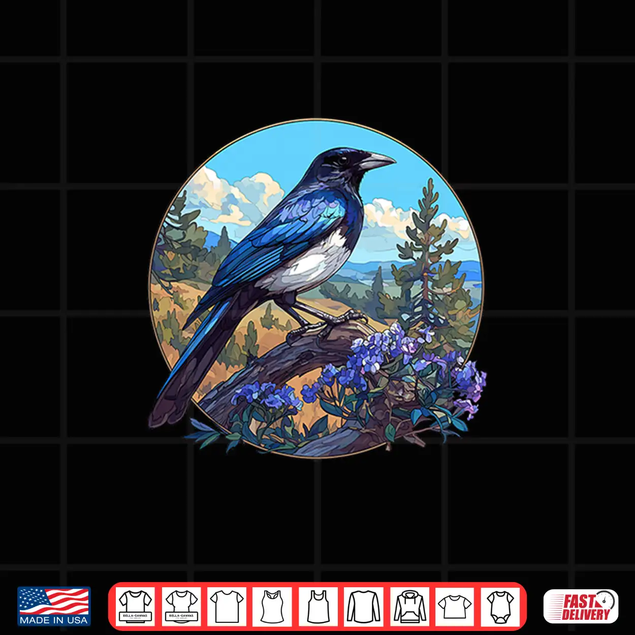 Magpies Magpie Shirt Magpies Magpie Shirt