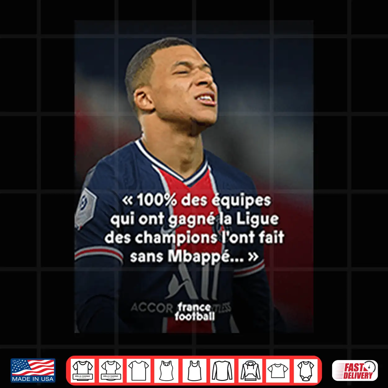 Mbappé Meme Psg Champions League Joke Shirt Mbappé Meme Psg Champions League Joke Shirt