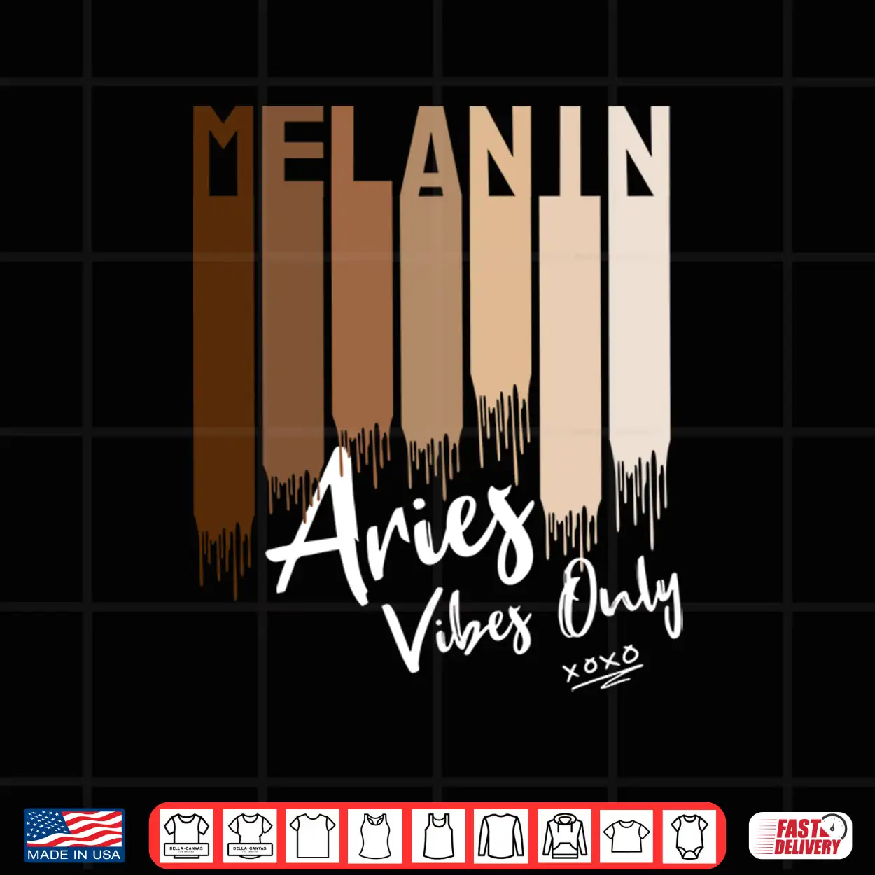 Melanin Aries Vibes Only Zodiac Sign For Black Women Shirt Melanin Aries Vibes Only Zodiac Sign For Black Women Shirt
