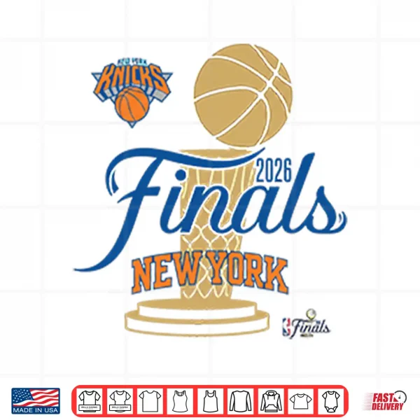 New York Knicks 2026 Finals PNG 4 Design New York Knicks 2026 Finals Shirt 2