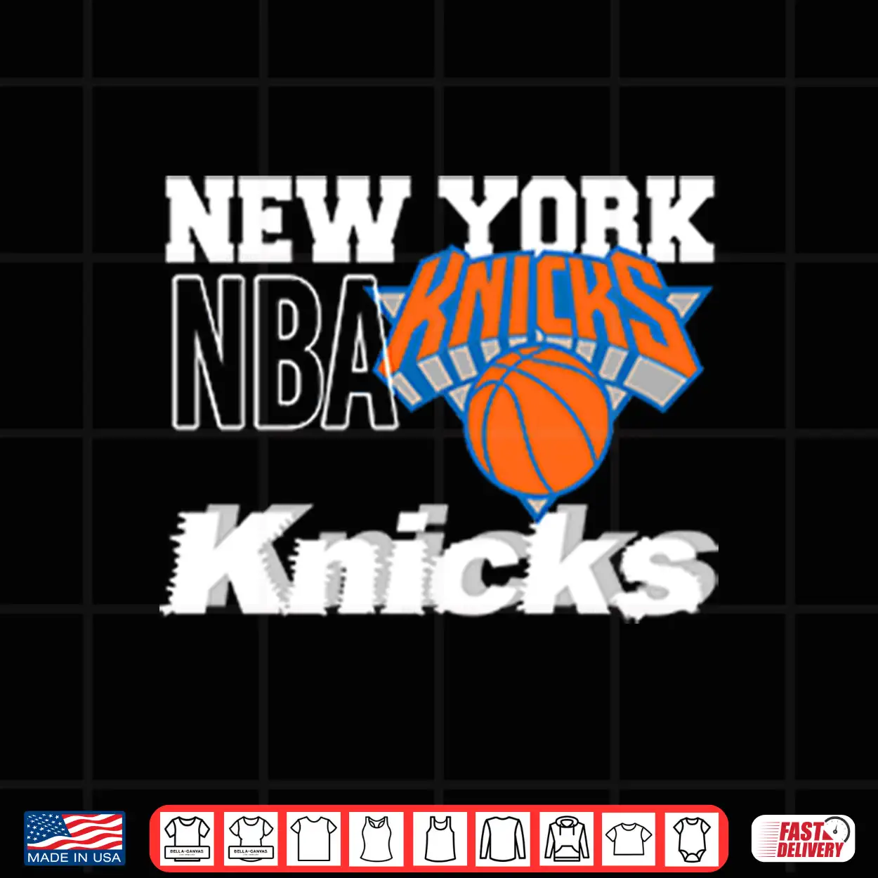New York Knicks Vintage PNG New York Knicks Vintage PNG