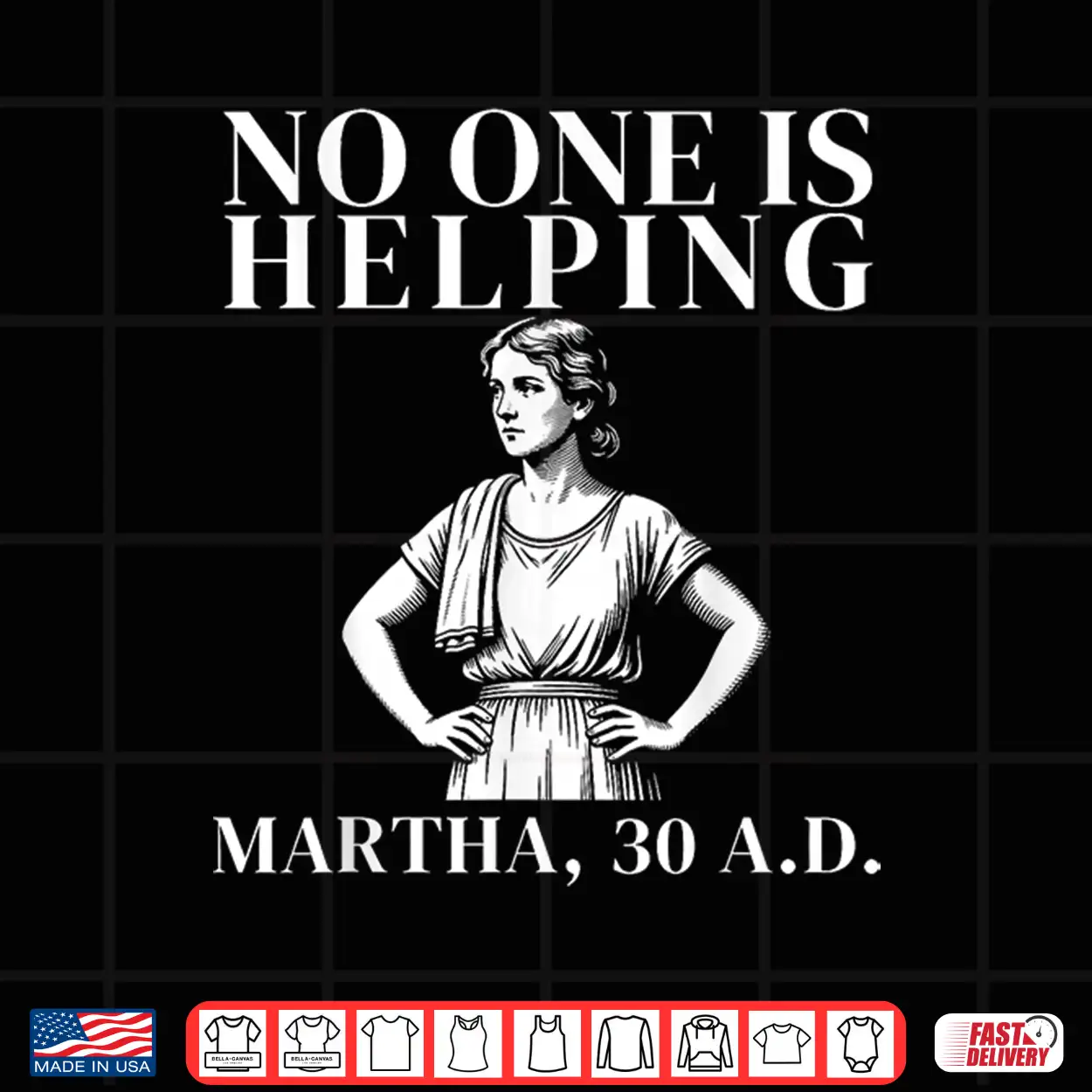 No One Is Helping Martha 30 Ad Funny Christian Sarcasm Shirt No One Is Helping Martha 30 Ad Funny Christian Sarcasm Shirt