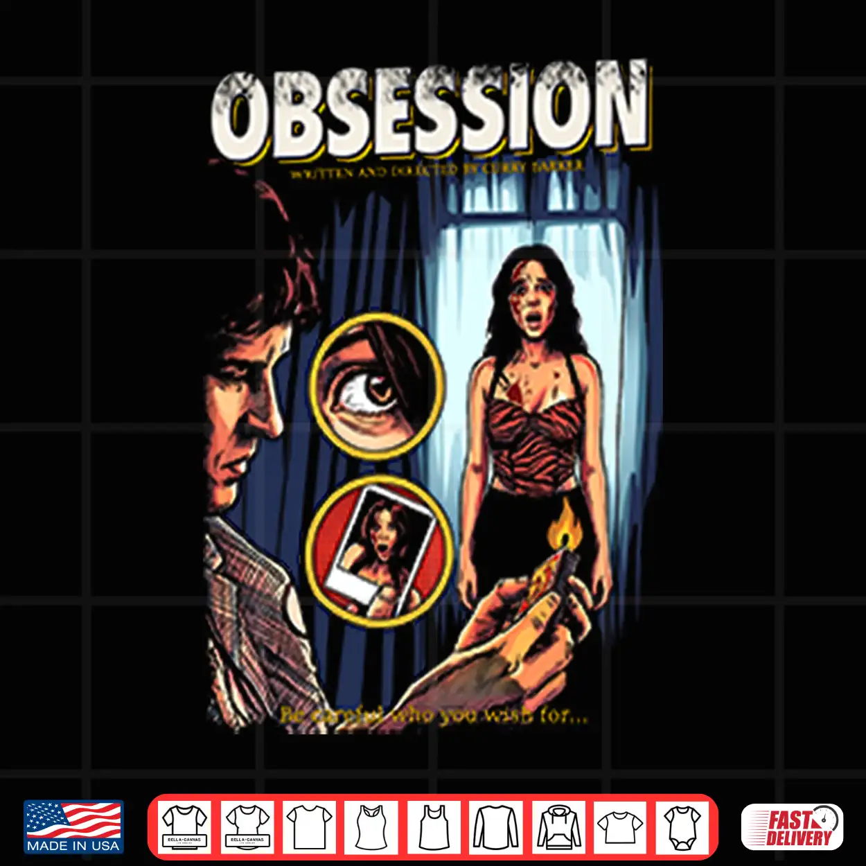 Obsession Written And Directed By Curry Barker Shirt Obsession Written And Directed By Curry Barker Shirt