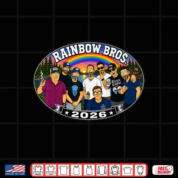 Rainbow Bros 2026 Shirt 4 Design Rainbow Bros 2026 Shirt