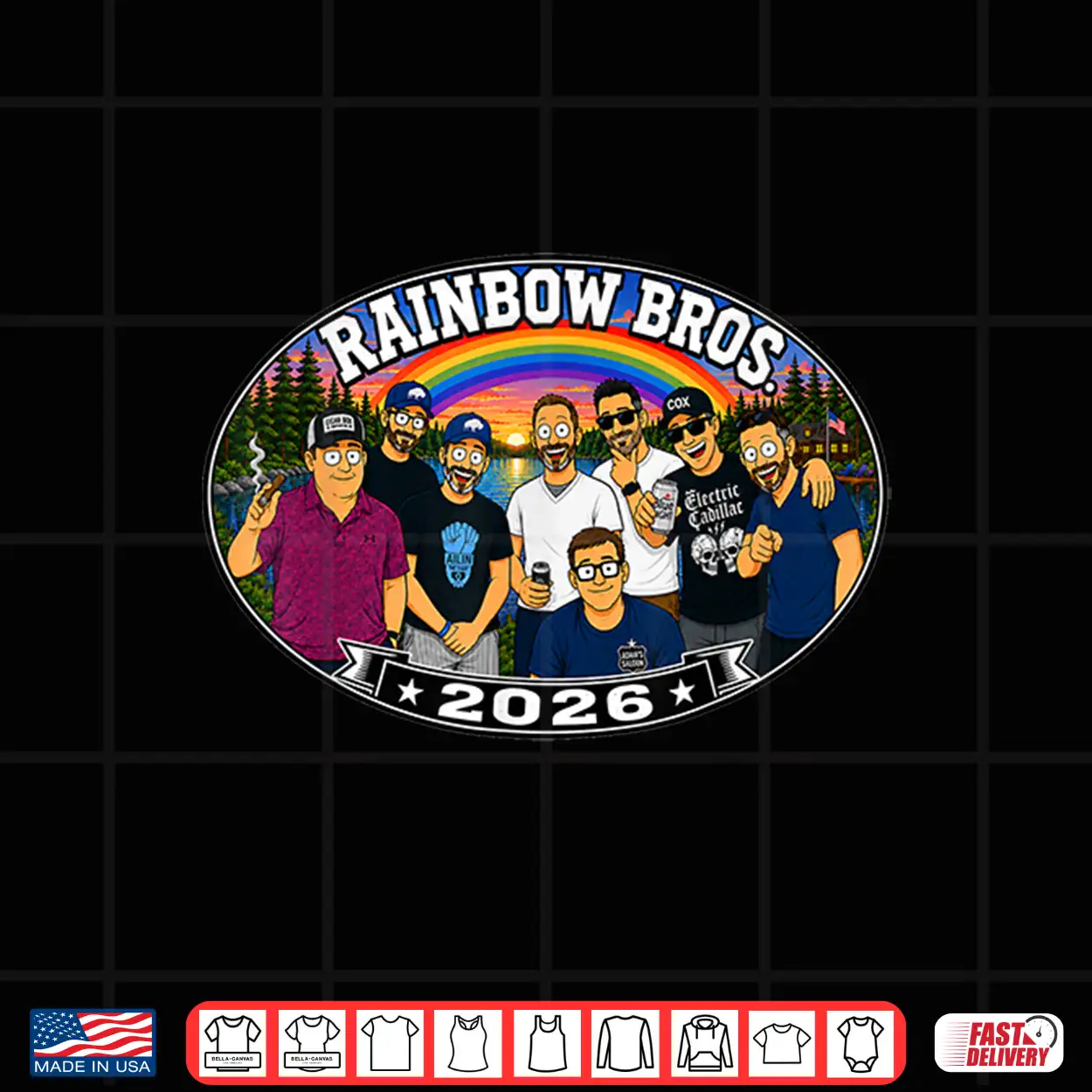 Rainbow Bros 2026 Shirt Rainbow Bros 2026 Shirt