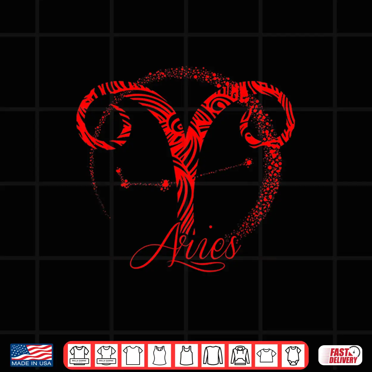 Red Aries Zodiac Sign Stars March Or April Birthday Gift Shirt Red Aries Zodiac Sign Stars March Or April Birthday Gift Shirt