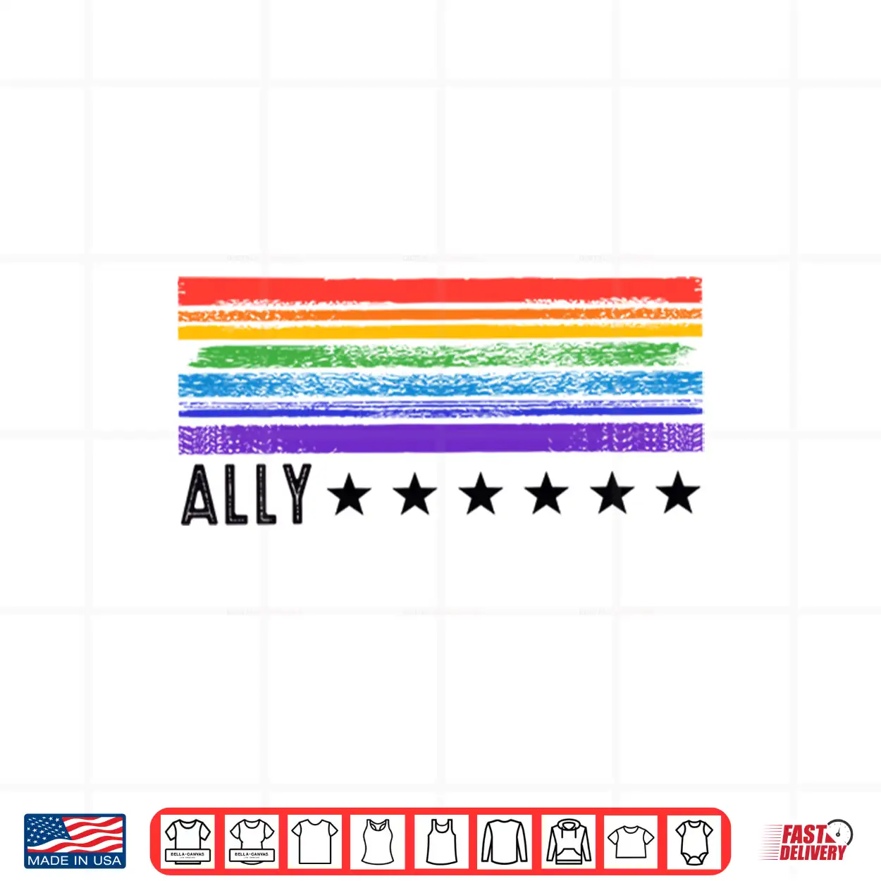 Retro Lgbtq Ally Pride Month Rainbow Stars Lgbt Flag Shirt Retro Lgbtq Ally Pride Month Rainbow Stars Lgbt Flag Shirt