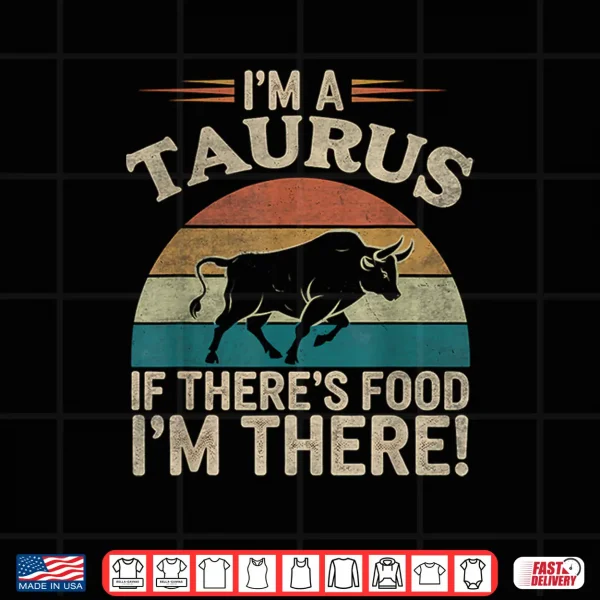 Design Retro Vintage Design Taurus Zodiac Sign Birthday Horoscope Shirt