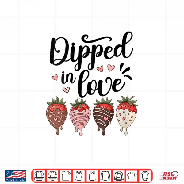 Strawberry Lover Farmers Market Chocolate Dipped In Loves Shirt 4 Design Strawberry Lover Farmers Market Chocolate Dipped in Loves Shirt