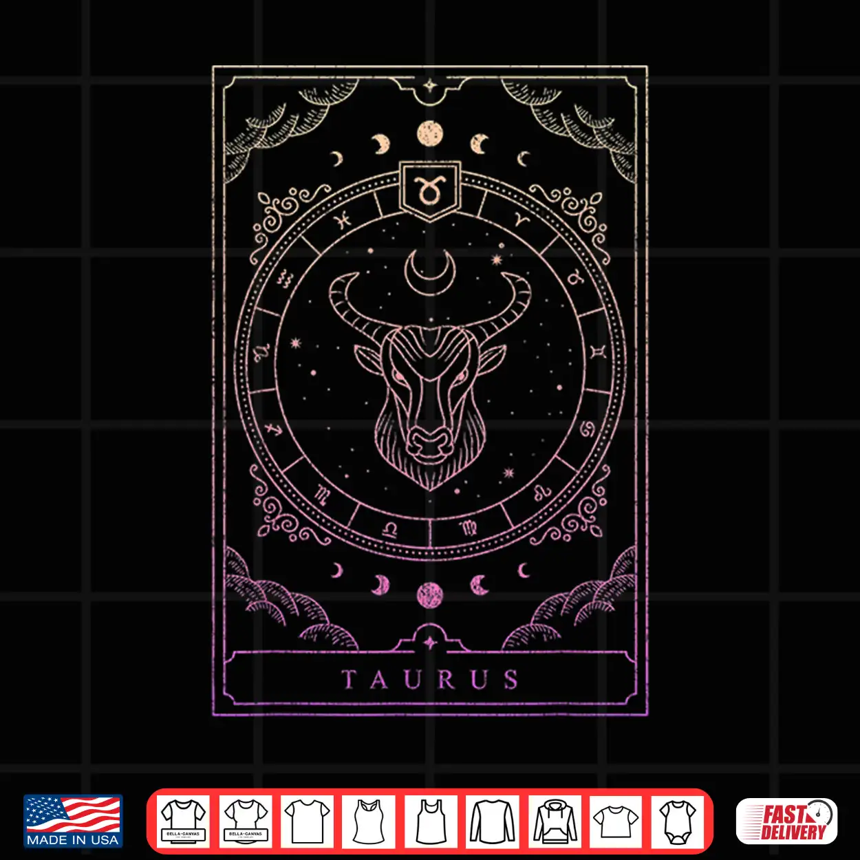 Taurus Birthday Present Women Girl Zodiac Sign Shirt Taurus Birthday Present Women Girl Zodiac Sign Shirt
