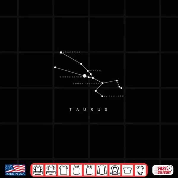 Design Taurus Constellation Shirt