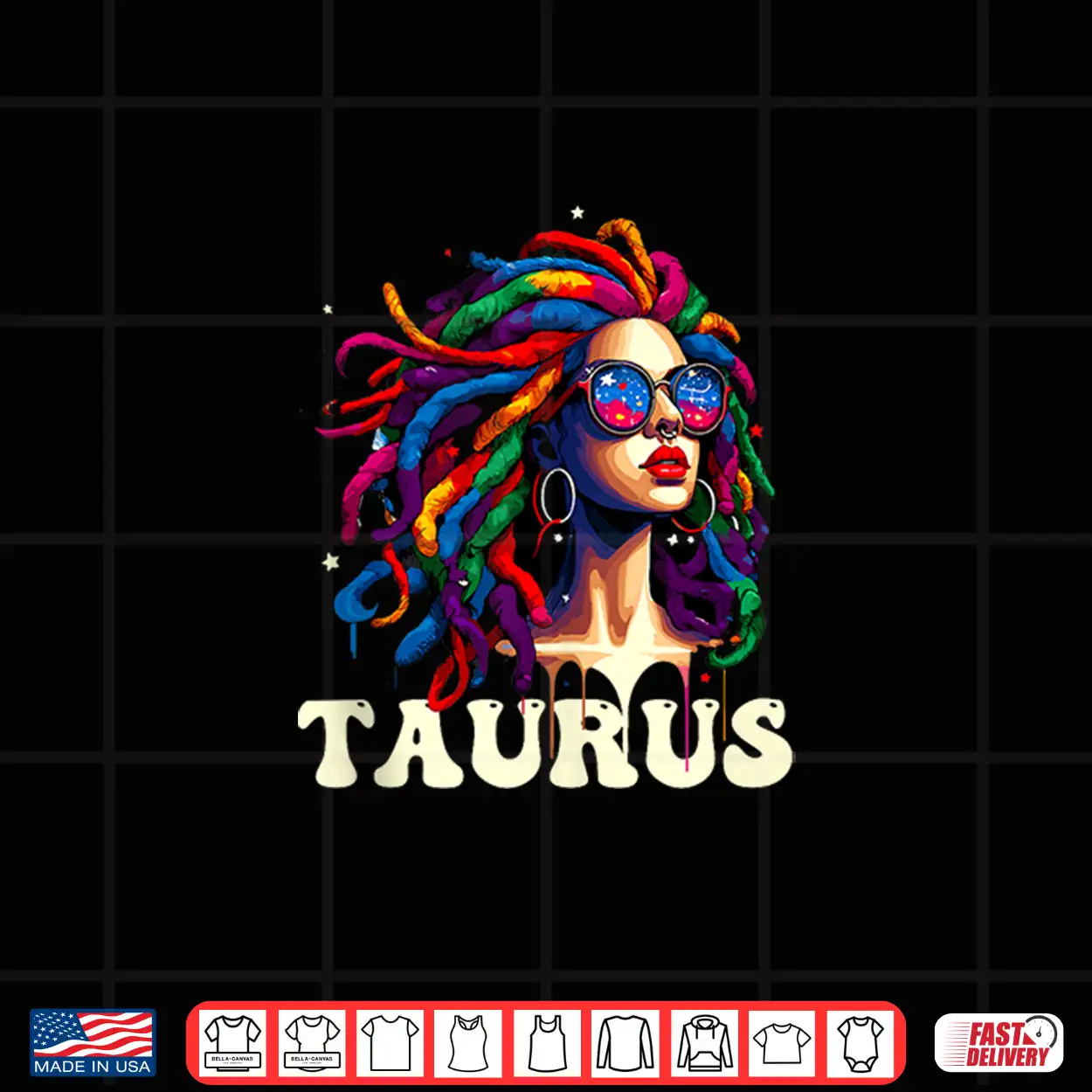 Taurus Girl Dreadloc’D Hair Locks Art Zodiac Birthday Shirt Taurus Girl Dreadloc’D Hair Locks Art Zodiac Birthday Shirt