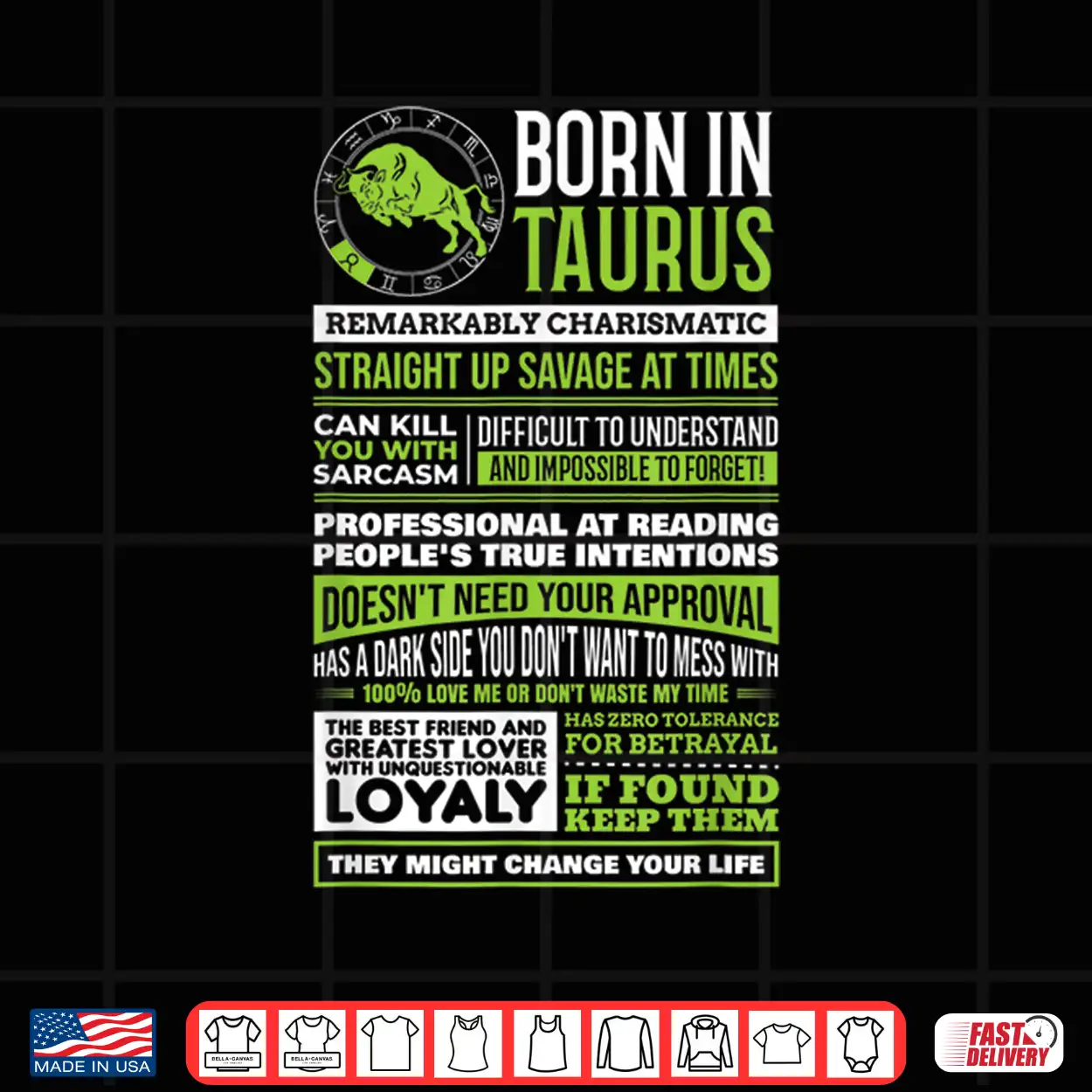 Taurus Horoscope Lover Zodiac Astrological Sign Funny Gift Shirt Taurus Horoscope Lover Zodiac Astrological Sign Funny Gift Shirt