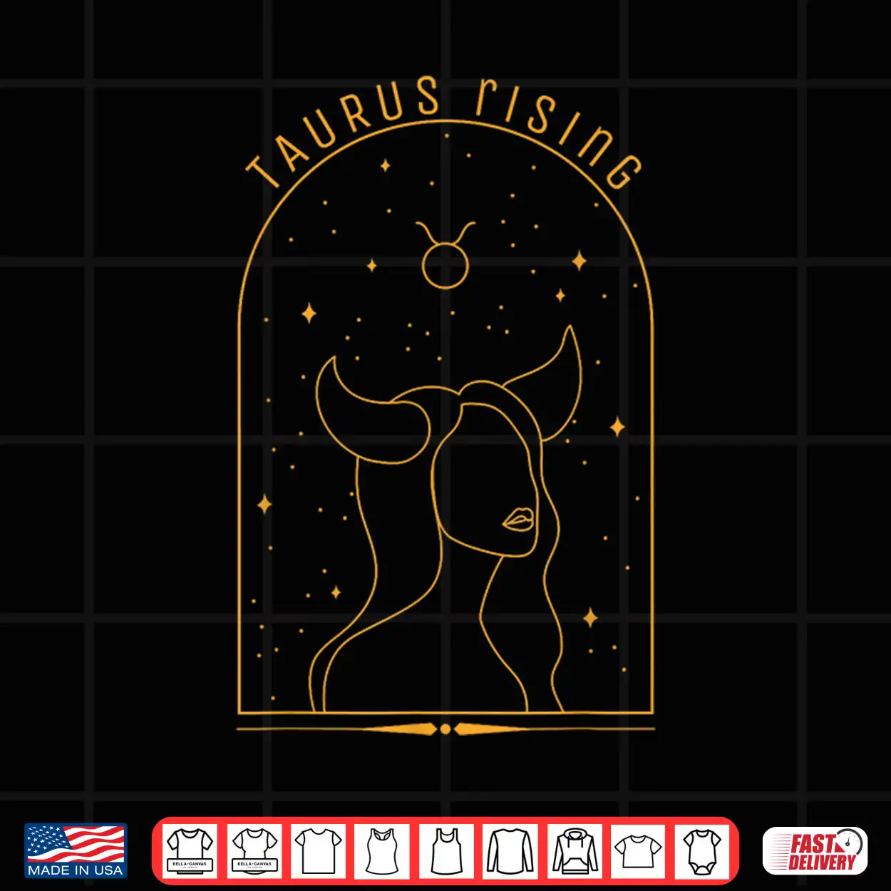 Taurus Rising Ascendant Astrological Shirt Taurus Rising Ascendant Astrological Shirt