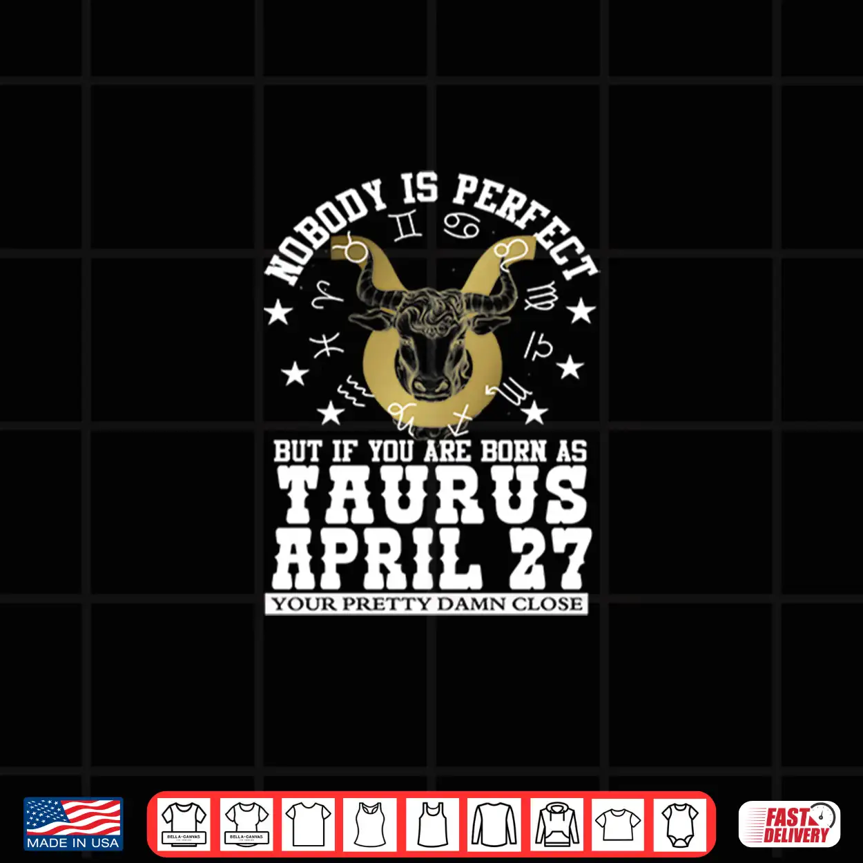 Taurus Zodiac April 27 Funny Astrology Women Men Birthday Shirt Taurus Zodiac April 27 Funny Astrology Women Men Birthday Shirt