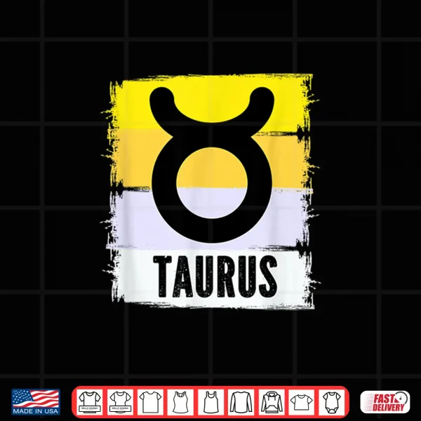 Taurus Zodiac Birthday Born In April Yellow Star Signs Funky Shirt 4 Design Taurus Zodiac Birthday Born In April Yellow Star Signs Funky Shirt
