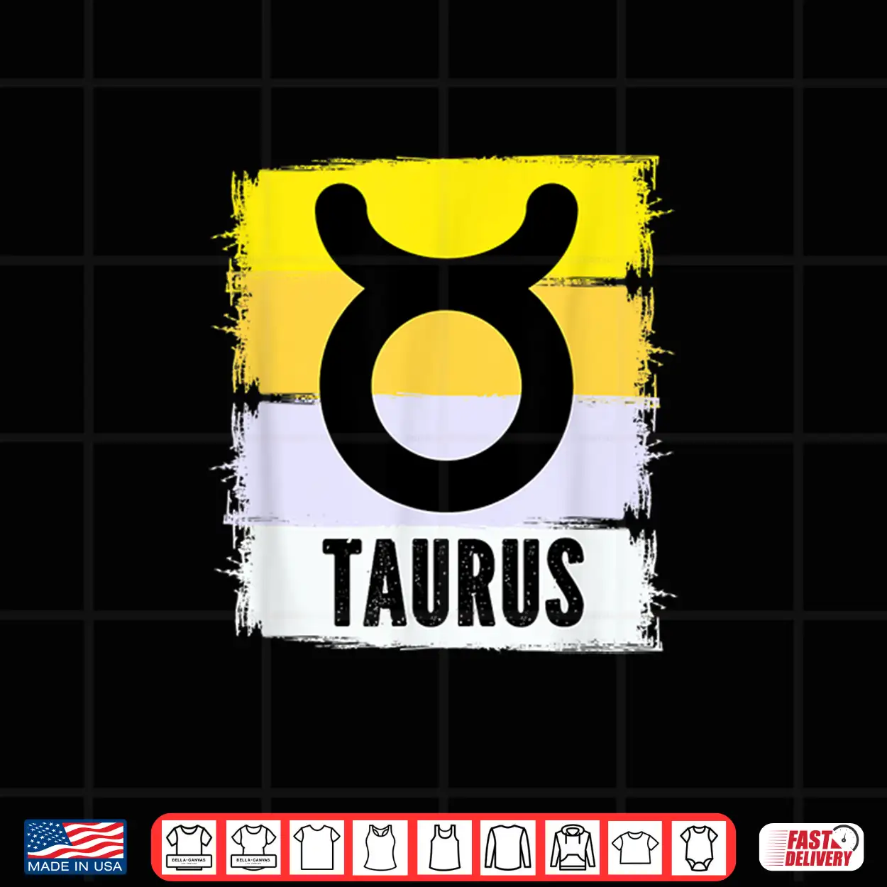 Taurus Zodiac Birthday Born In April Yellow Star Signs Funky Shirt Taurus Zodiac Birthday Born In April Yellow Star Signs Funky Shirt