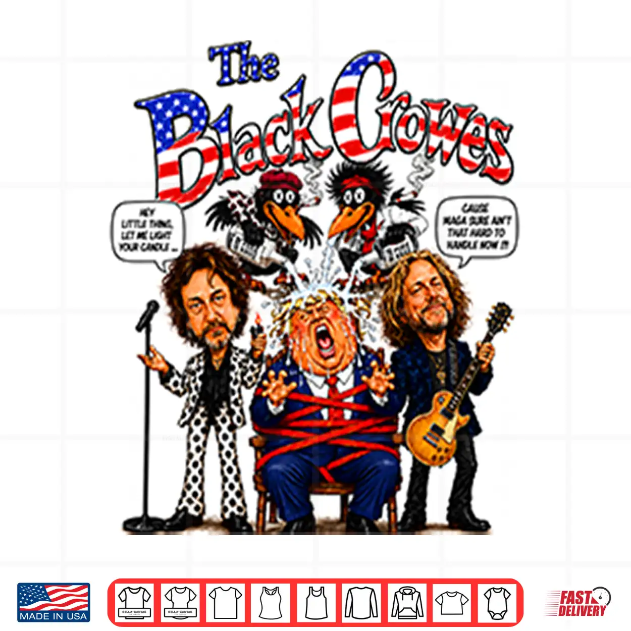 The Black Crowes Dump On Trump Shirt The Black Crowes Dump On Trump Shirt