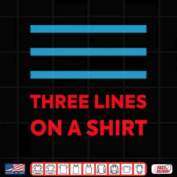 Design Three Lines On A Shirt England Europe Shirt