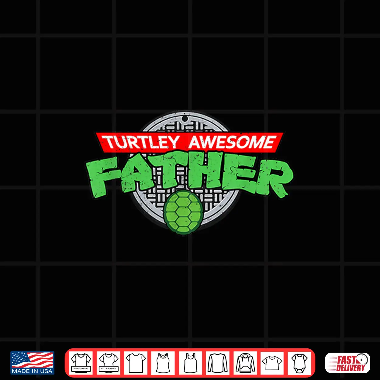 Turtley Awesome Father Totally Cartoon Ninja Father’S Day Shirt Turtley Awesome Father Totally Cartoon Ninja Father’S Day Shirt