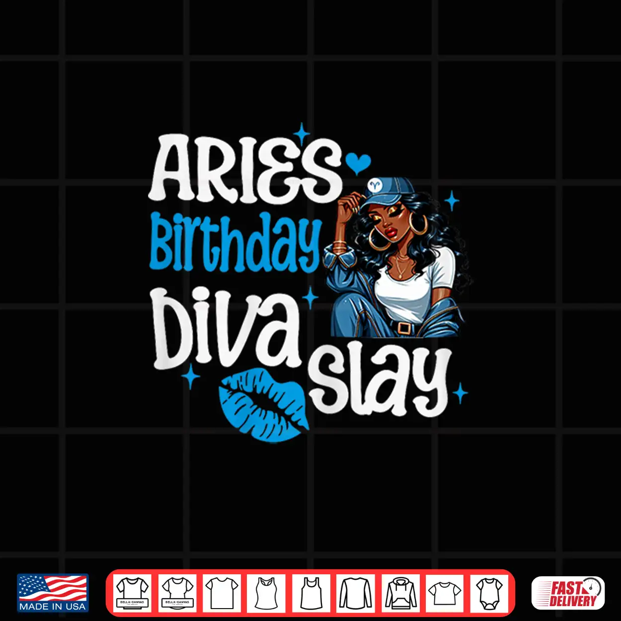 Womens Aries Girl Melanin Queen April Woman March Birthday Diva Shirt Womens Aries Girl Melanin Queen April Woman March Birthday Diva Shirt