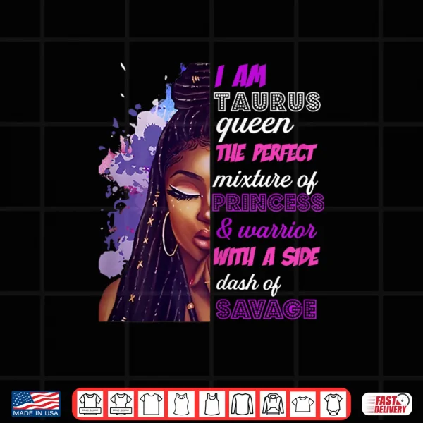 Womens Black Woman Princess And Warrior Taurus Girl April May Shirt 4 Design Womens Black Woman Princess And Warrior Taurus GIrl April May Shirt