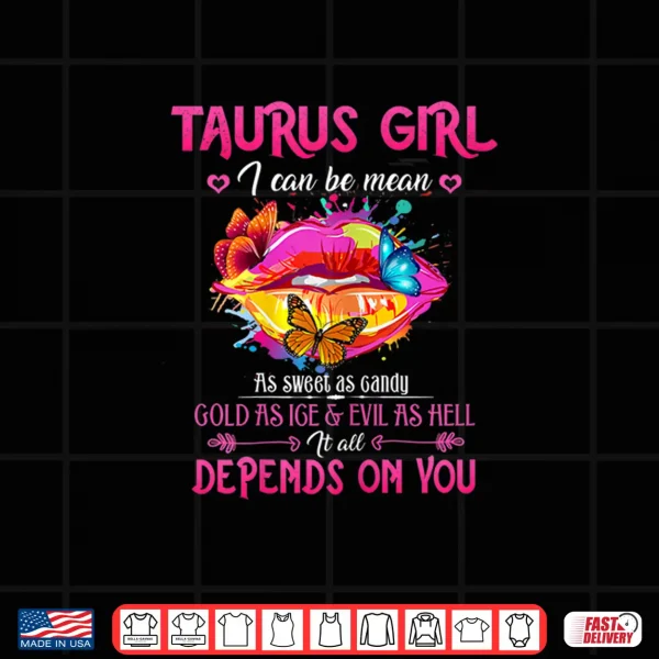 Womens Taurus Girl Lips April May Queen Birthday Zodiac Shirt 4 Design Womens Taurus Girl Lips April May Queen Birthday Zodiac Shirt