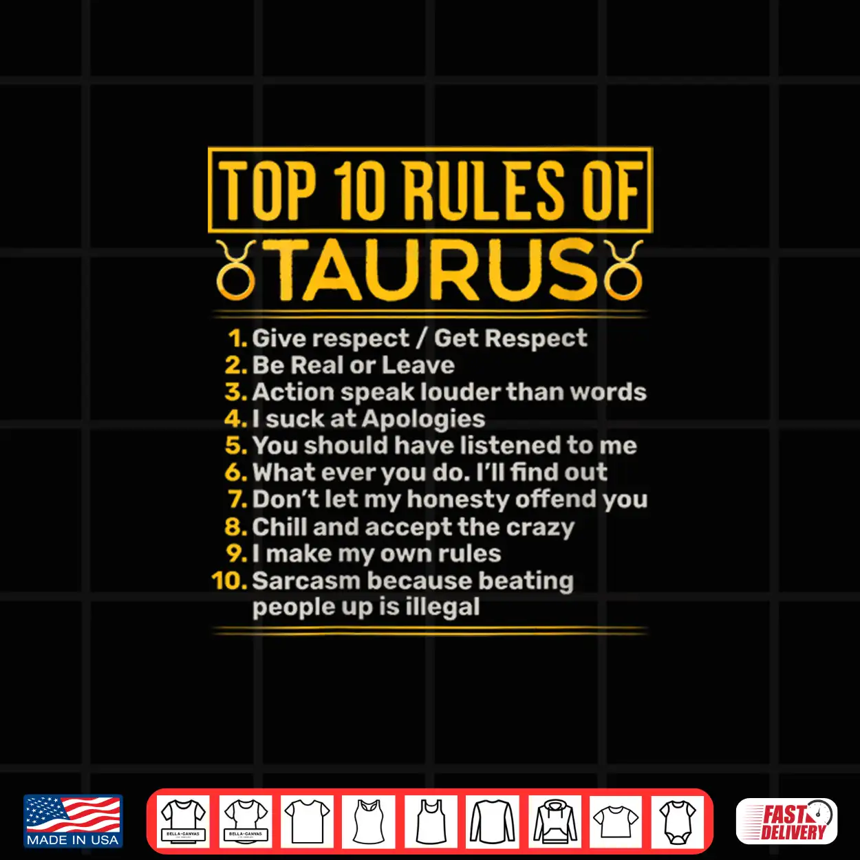 Womens Top 10 Rules Of Taurus Bull Astrology Sign Birthday Shirt Womens Top 10 Rules Of Taurus Bull Astrology Sign Birthday Shirt