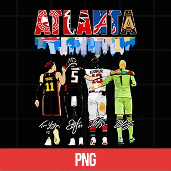 Digital Atlanta Sports Legends Shirt 2