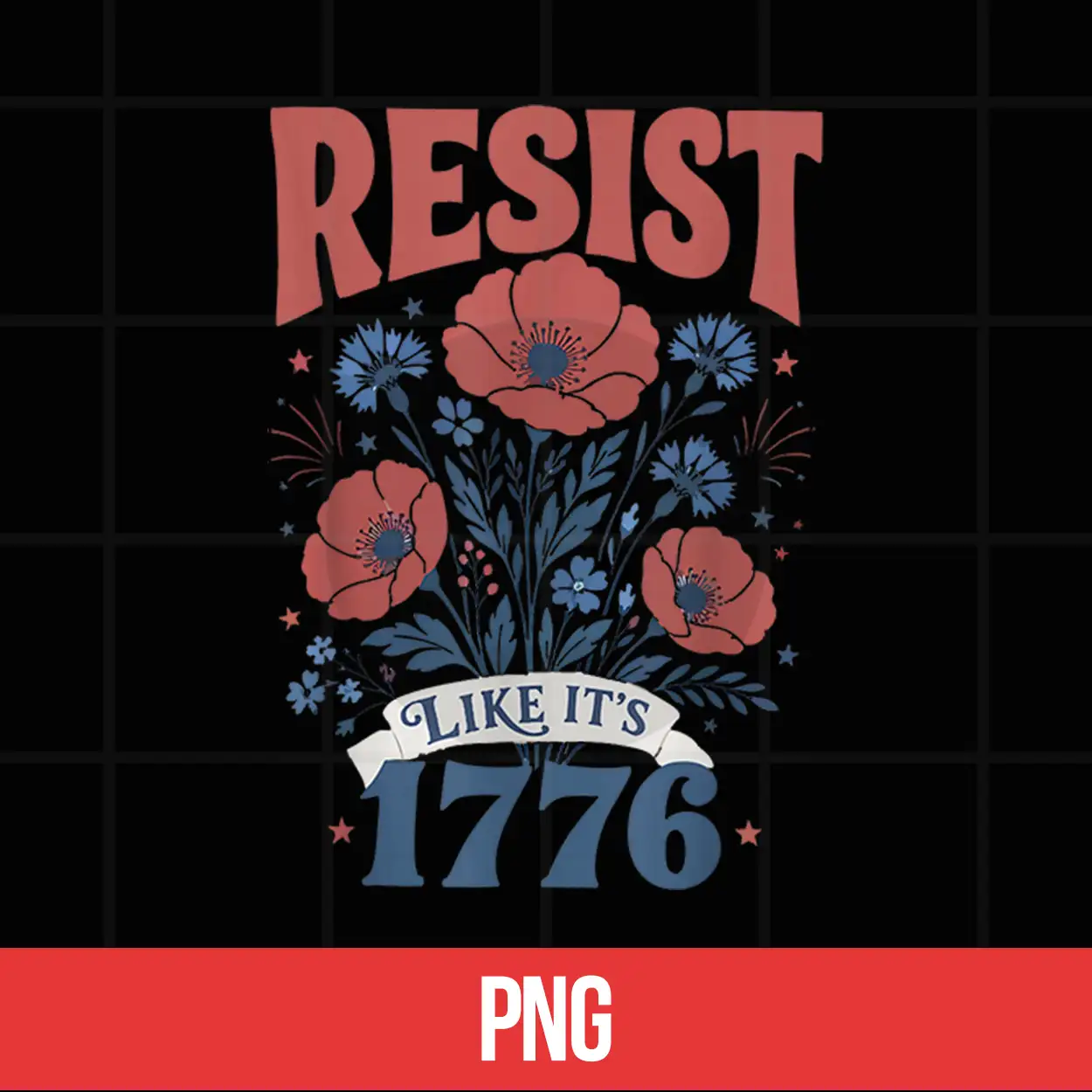 Boho Floral Resist Like It’S 1776 Patriotic Cute 4Th Of July Shirt Boho Floral Resist Like It’S 1776 Patriotic Cute 4Th Of July Shirt