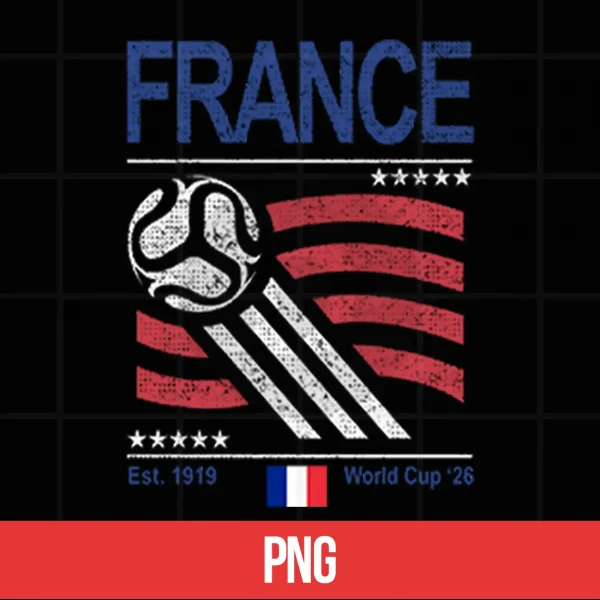 Digital France Soccer World Cup 2026 Shirt